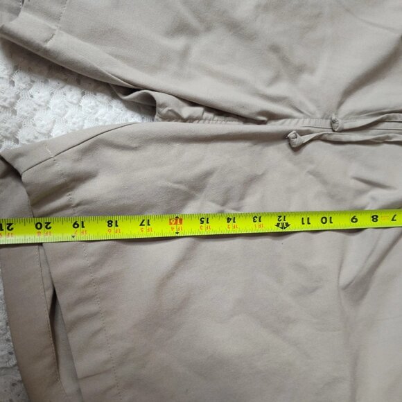 Hasting & Smith Women's Khaki Shorts Pull On Elastic Drawstring - Picture 6 of 8